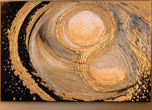 The Reflection Between Us — Diptych — detail 1