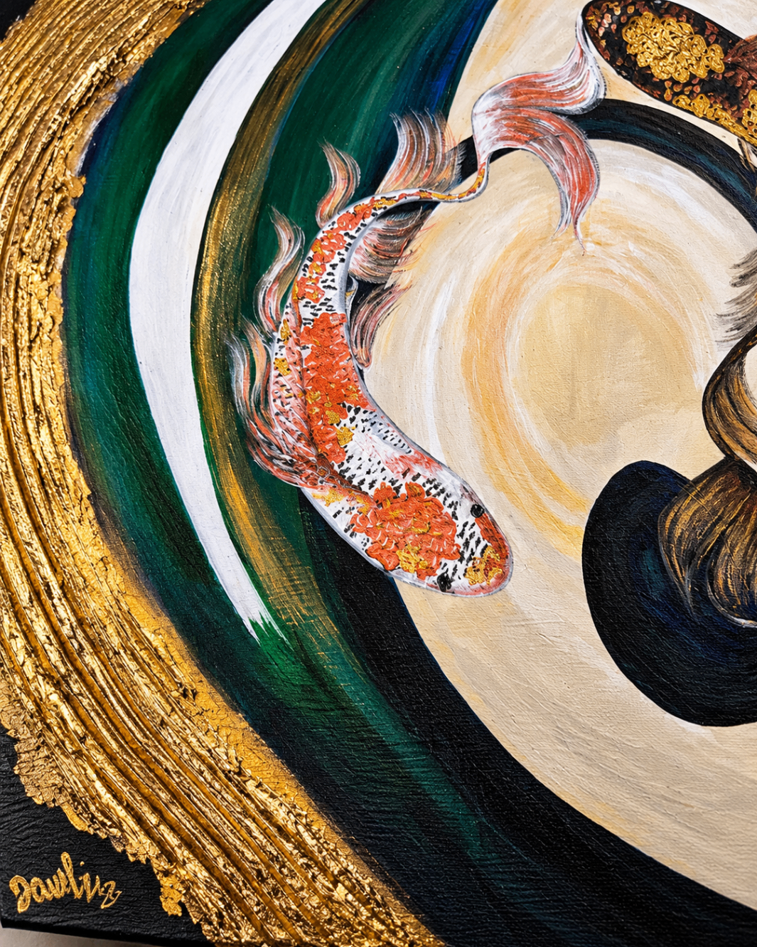 Yin Yang Koi’s — Detail close-up #2